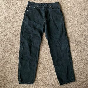 Black Levi men’s jeans vintage